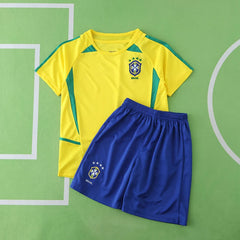 2002 Brazil home retro Kids kit