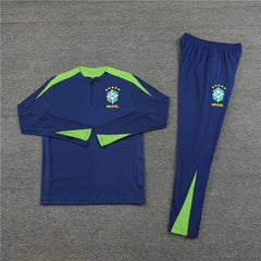 2425 Brazil deep blueTraining suit set Player version