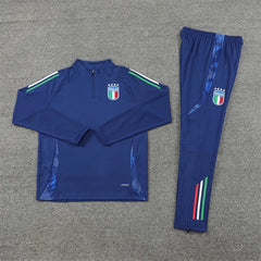 2425 Italy navy blue Training suit set