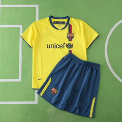 0809 FC Barcelona / Barça away retro Kids kit