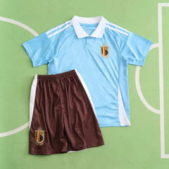 2024 UEFA Belgium away Kids kit