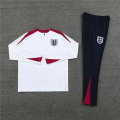 2425 England white Training suit set Player version