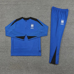 2425 Republic of Korea blue Training suit set