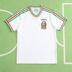 2425 Mexico Mexico White Retro T-shirt