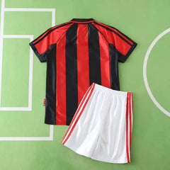 9899 A.C. Milan home retro Kids kit