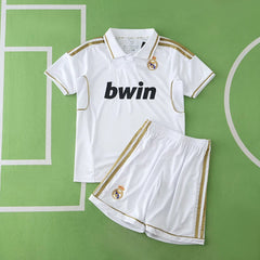 1112 Real Madrid CF home retro Kids kit