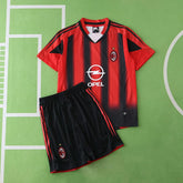 0405 A.C. Milan home retro Kids kit
