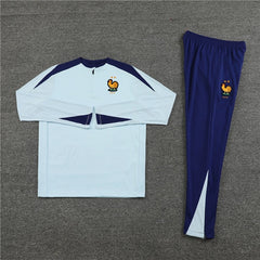 2425 France wathet Training suit set Player version