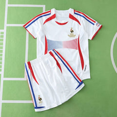 2006 France away retro Kids kit