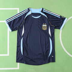 06 season Argentina away retro Fan version