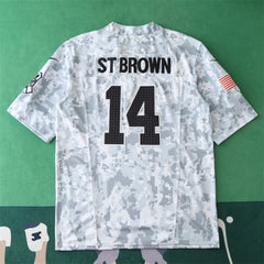 2024 NFL Detroit Lions Tribute Version 14#STBROWN