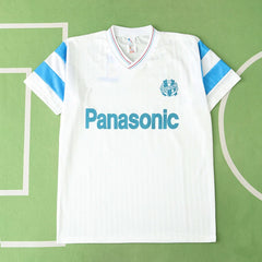 1990 season Olympique home retro Fan version