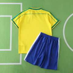 1998 Brazil home retro Kids kit
