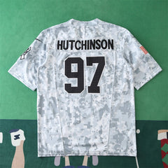 2024 NFL Detroit Lions Tribute Version 97#HUTCHINSON