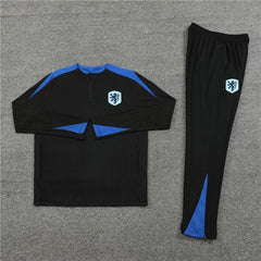 2425 Netherlands black Training suit set Player version