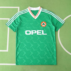1990 season Ireland home retro Fan version