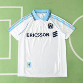 9899 season Olympique home retro Fan version