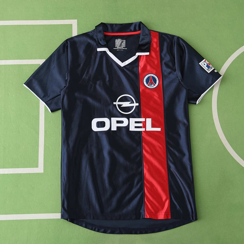 2001 season Paris Saint-Germain F.C. home retro Fan version