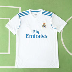 1718 season Real Madrid CF home retro Fan version