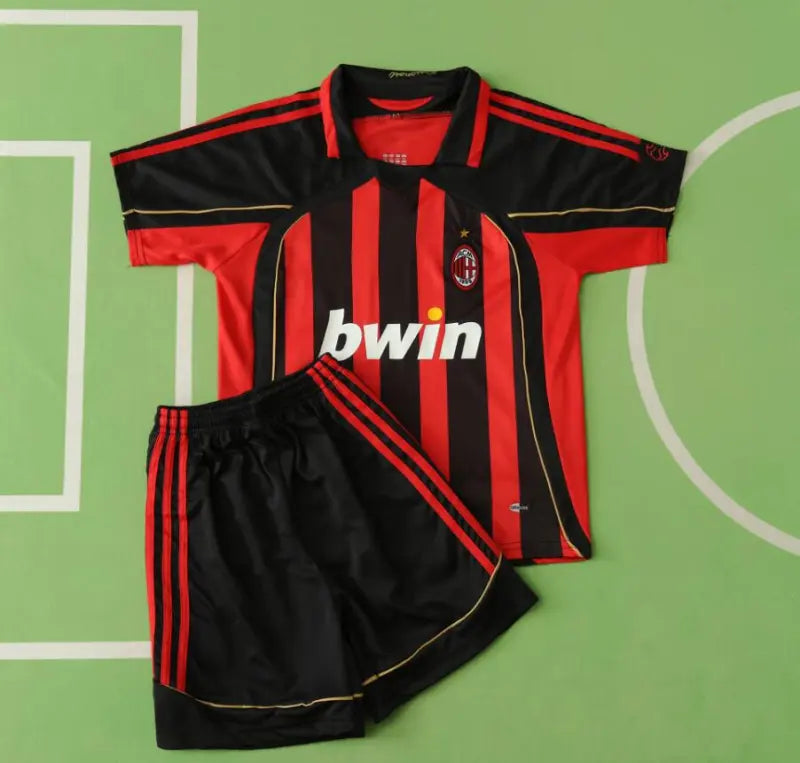 0607 season AC Milan home Kids kit