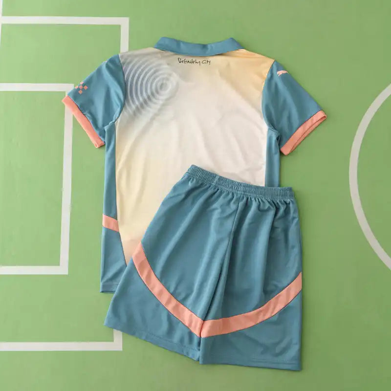 2425 season Manchester City F.C. fourth Kids kit