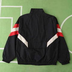 2425 Manchester United F.C. black windbreaker