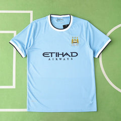 1314 season Manchester City F.C. home retro Fan version