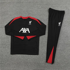 2425 Liverpool F.C. black Training suit set Player version