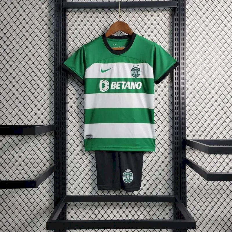 Sporting CP 2023/24 Home Kids Kit