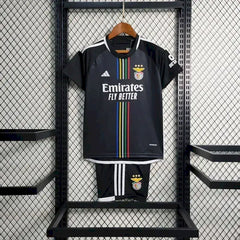 Benfica 2023/24 Away Kids Kit