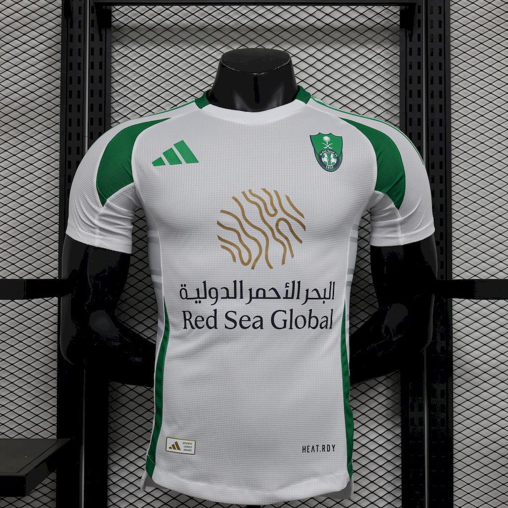 Mens Al-Ahli Saudi FC 2025/26 Home Jersey Player Version