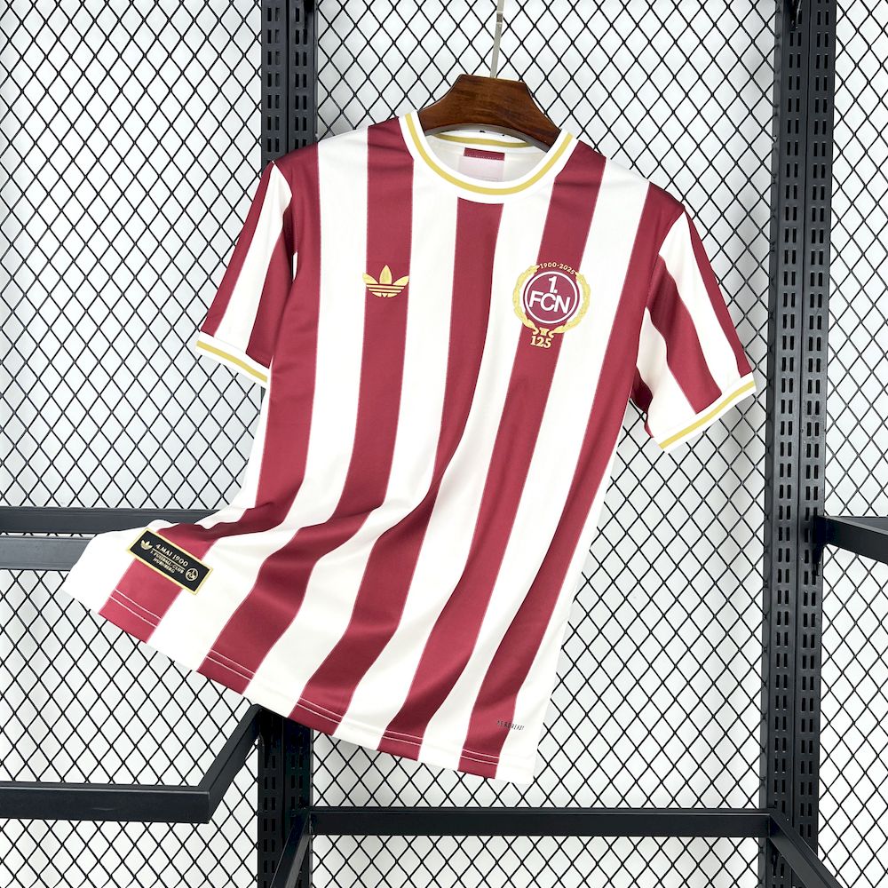 Mens 1. FC Nurnberg 2025/26 125th Anniversary Jersey