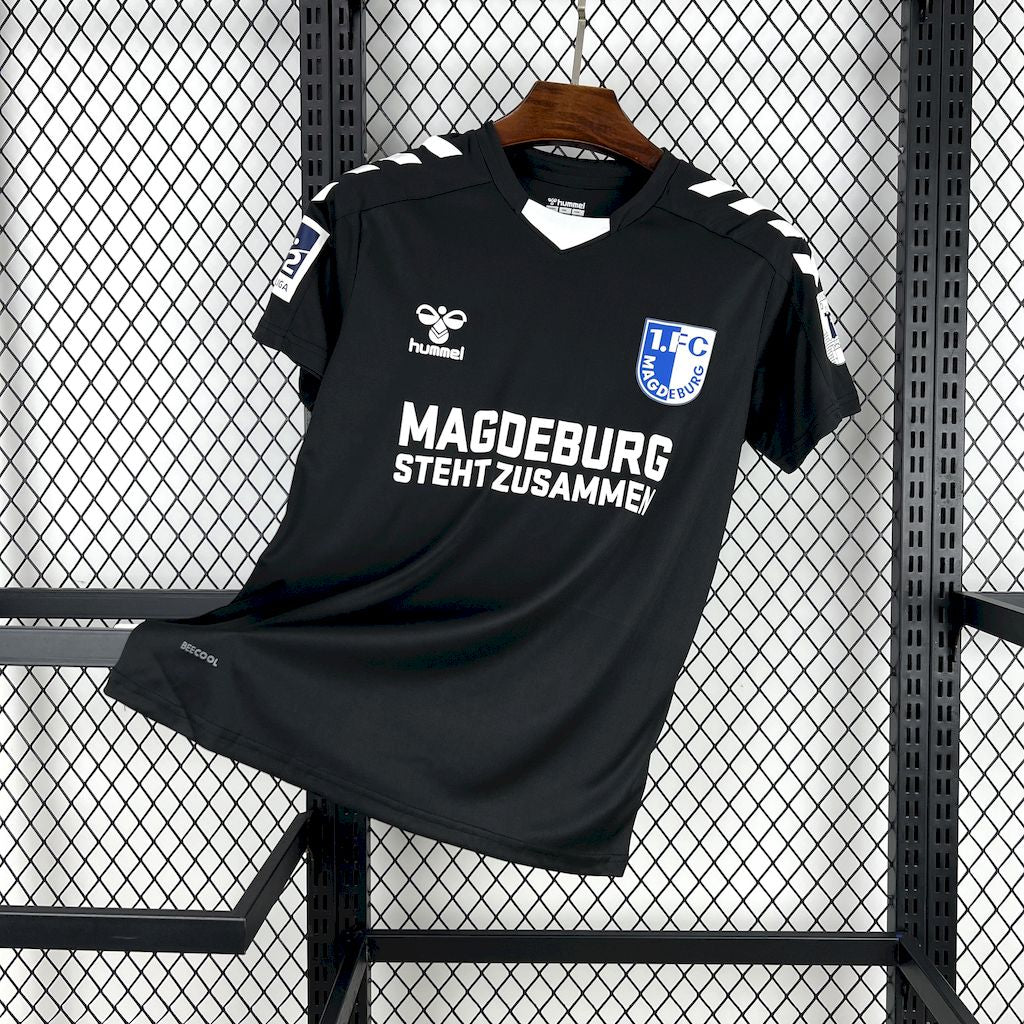 Mens 1. FC Magdeburg 2024/25 Black Commemorative Edition Jersey