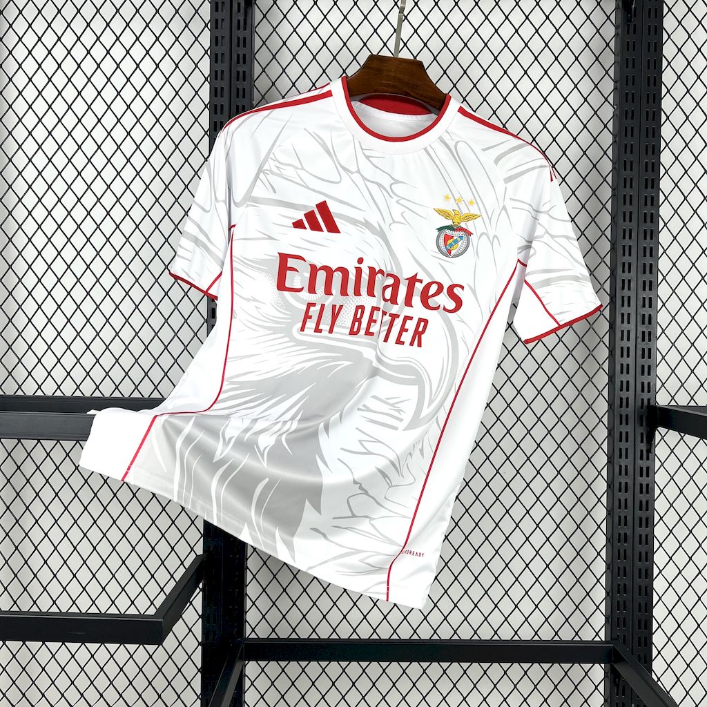 Benfica 2025/26 White concept version Jersey