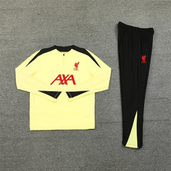 2425 Liverpool F.C. yellow Training suit set Player version