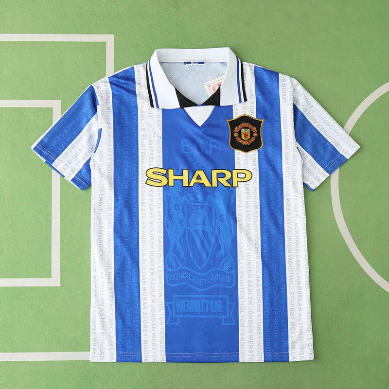 9496 season Manchester United F.C. third retro Fan version