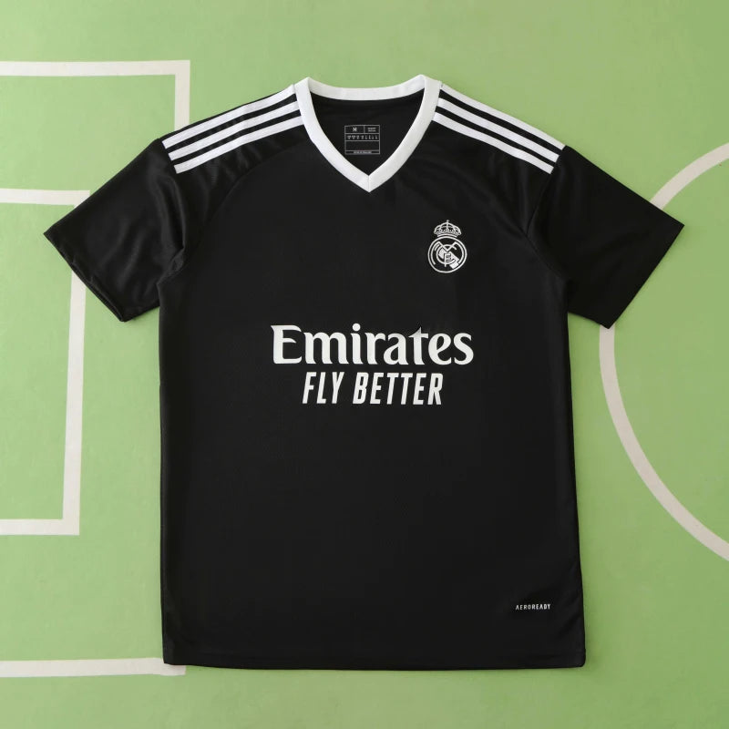 2425 season Real Madrid CF Black training suit Fan version