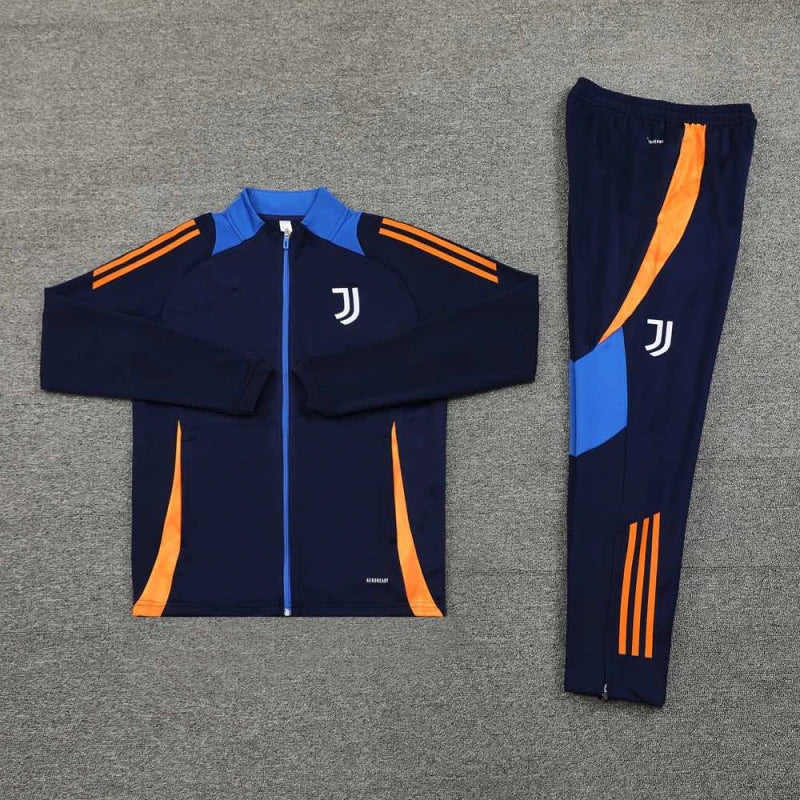 2425 Juventus F.C. navy blue Long zipper jacket set