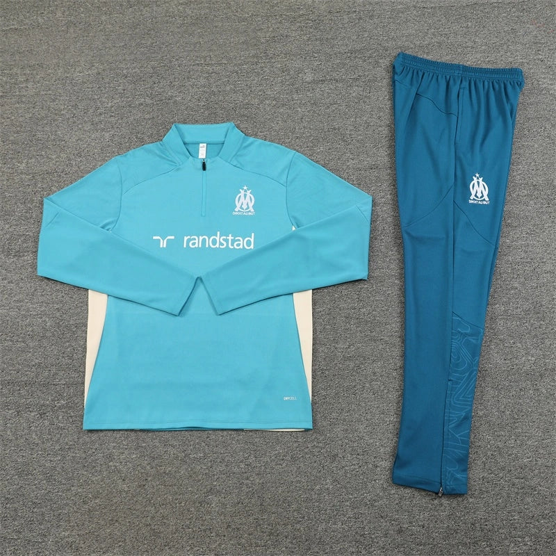 2425 Olympique de Marseille Hu Green Training suit set