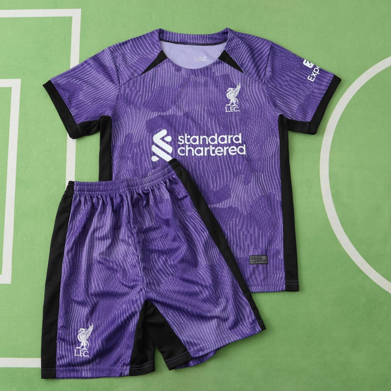 2324 season Liverpool third Kids kit