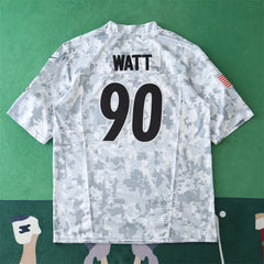 2024 NFL Pittsburgh Steelers Tribute Version 90#WATT