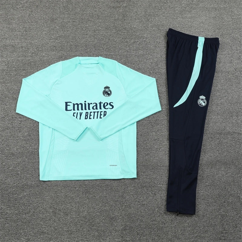 2425 Real Madrid CF blueTraining suit set Player version