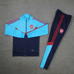 2425 Arsenal F.C. blue Long zipper jacket set