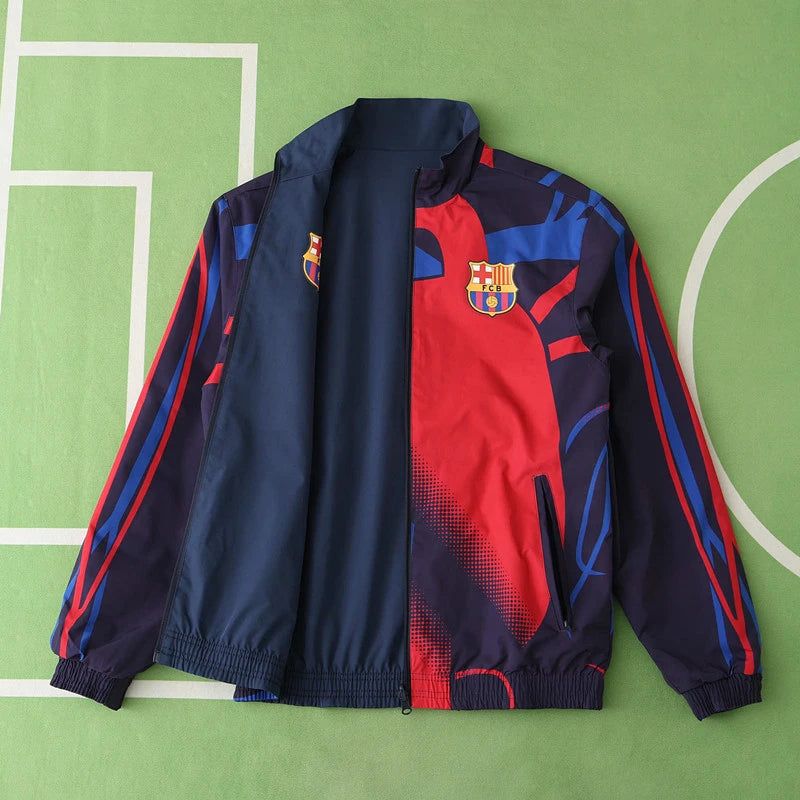 2425 FC Barcelona / Barça Wear on both sides windbreaker