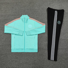 2425 Inter Miami CF Lake Blue Long zipper jacket set