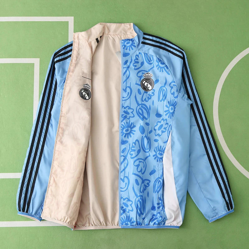 2425 Real Madrid CF Wear on both sides windbreaker