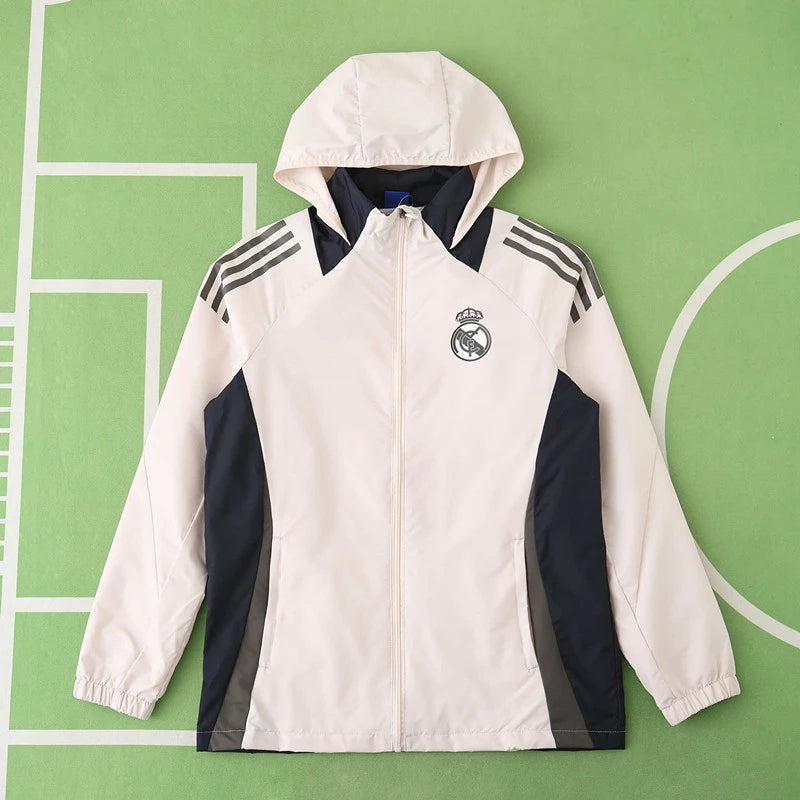 2425 Real Madrid CF beige windbreaker