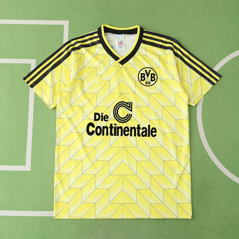 1988 season Borussia Dortmund home retro Fan version