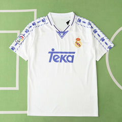 9697 season Real Madrid CF home retro Fan version