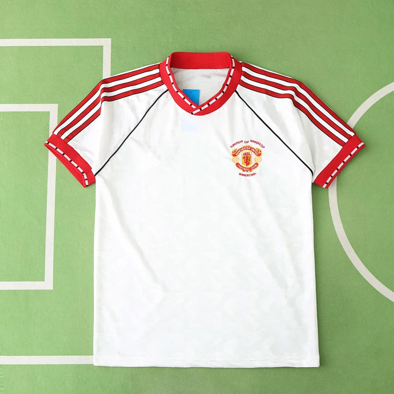 9091 season Manchester United F.C. away retro Fan version